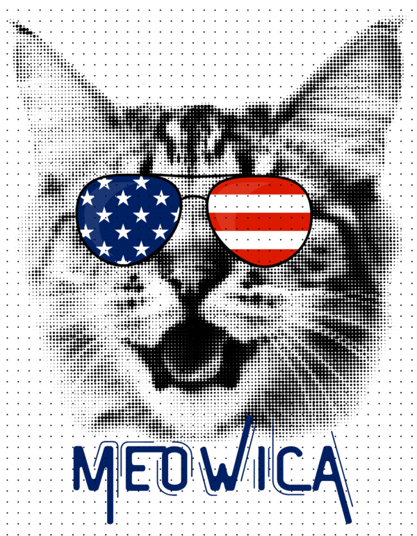 Meowica - Ready to Press DTF Transfer